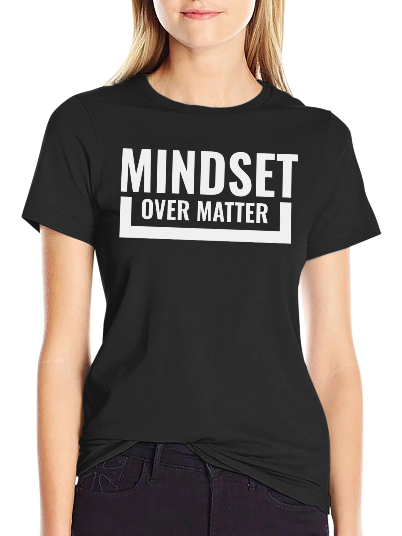 Mindset Over Matter Graphic T-Shirt