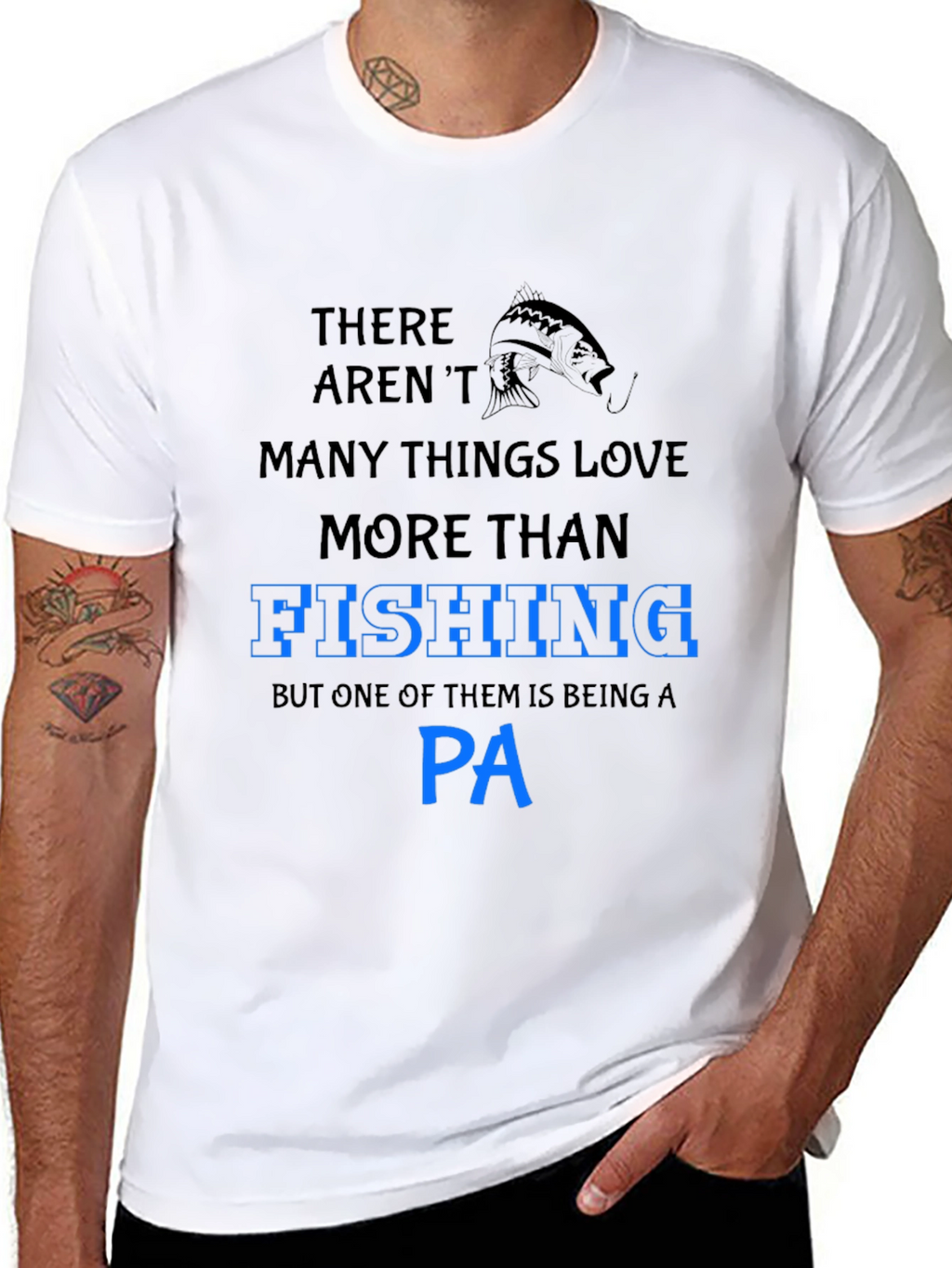 Fishing PA T-Shirt - Gifts for Physician Assistants
