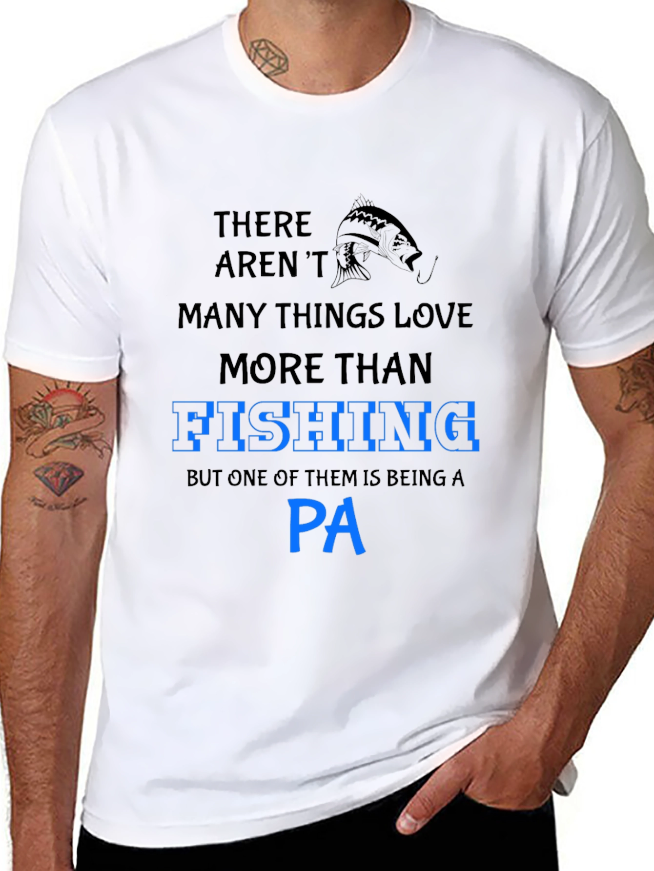 Fishing PA T-Shirt - Gifts for Physician Assistants