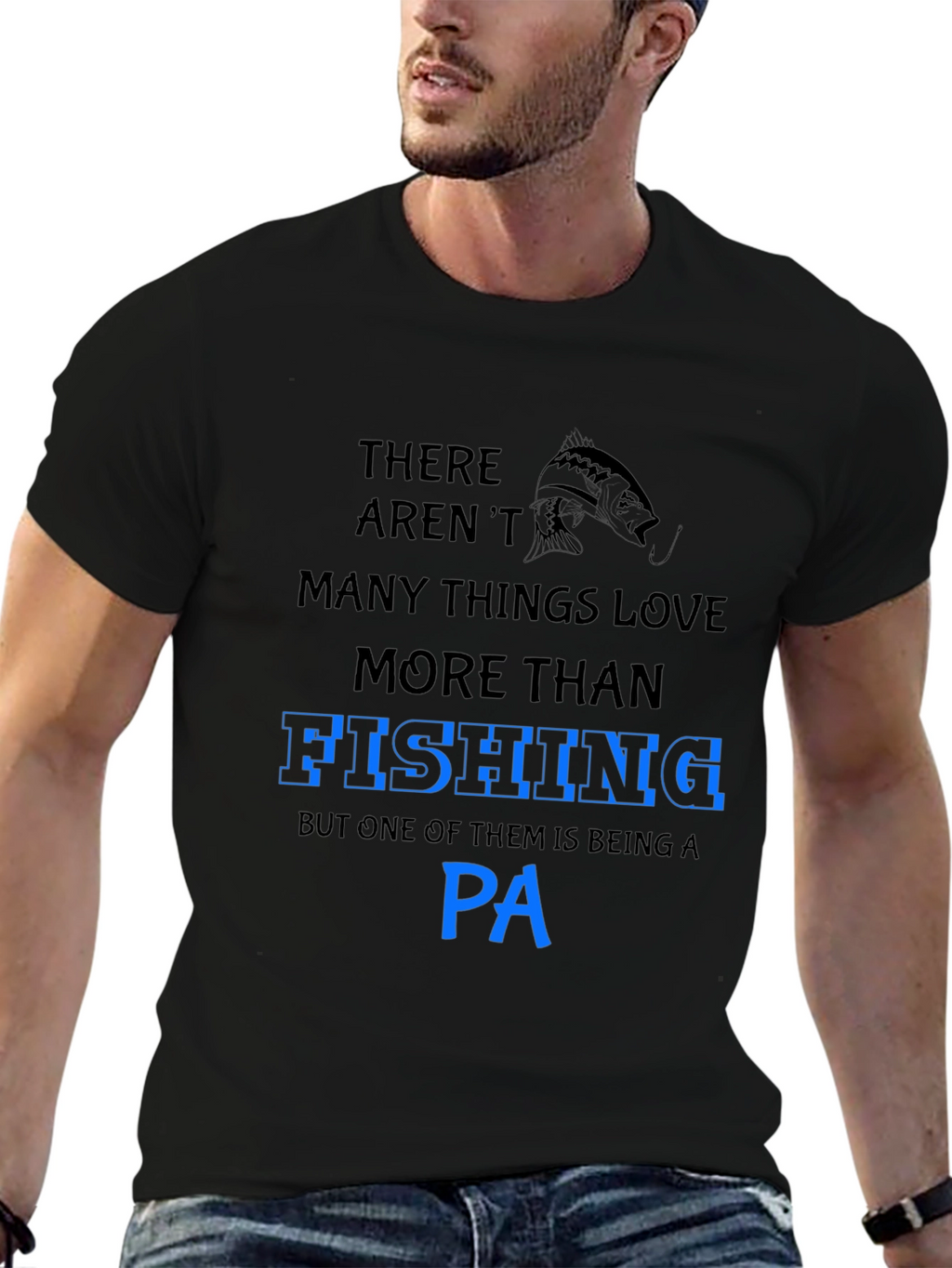 Fishing PA T-Shirt - Gifts for Physician Assistants
