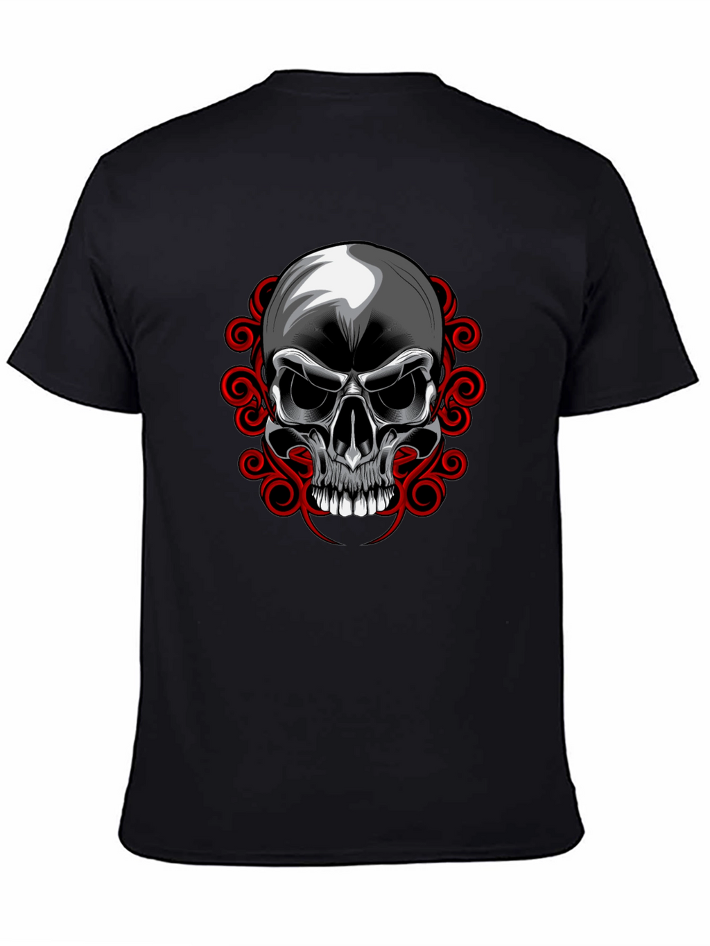 Skull Graphic T-Shirt - Edgy Design