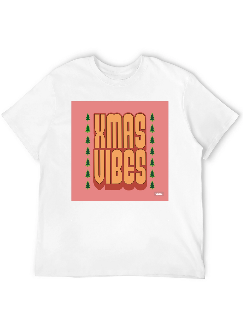 Xmas Vibes Graphic Tee - Holiday Season