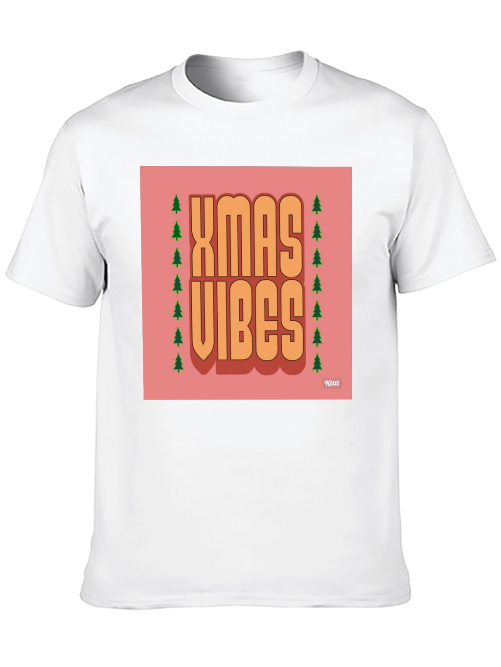 Xmas Vibes Graphic Tee - Holiday Season