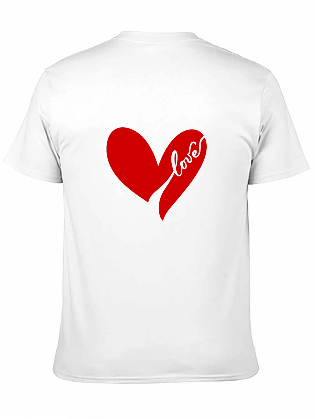 Love Heart Graphic Tee - Black