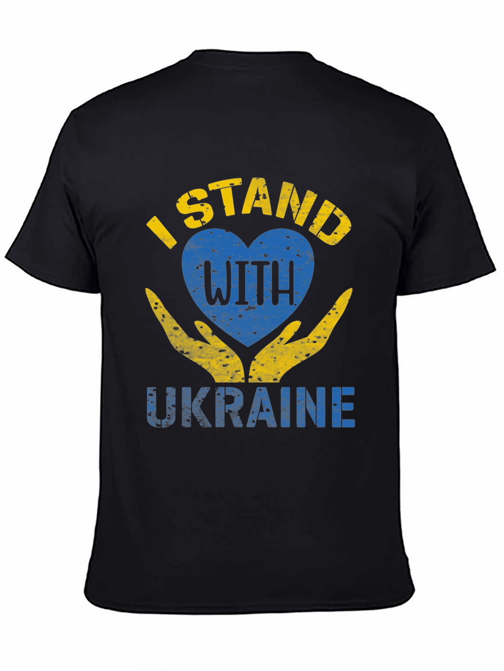 Ukraine Solidarity T-Shirt - I Stand With Ukraine