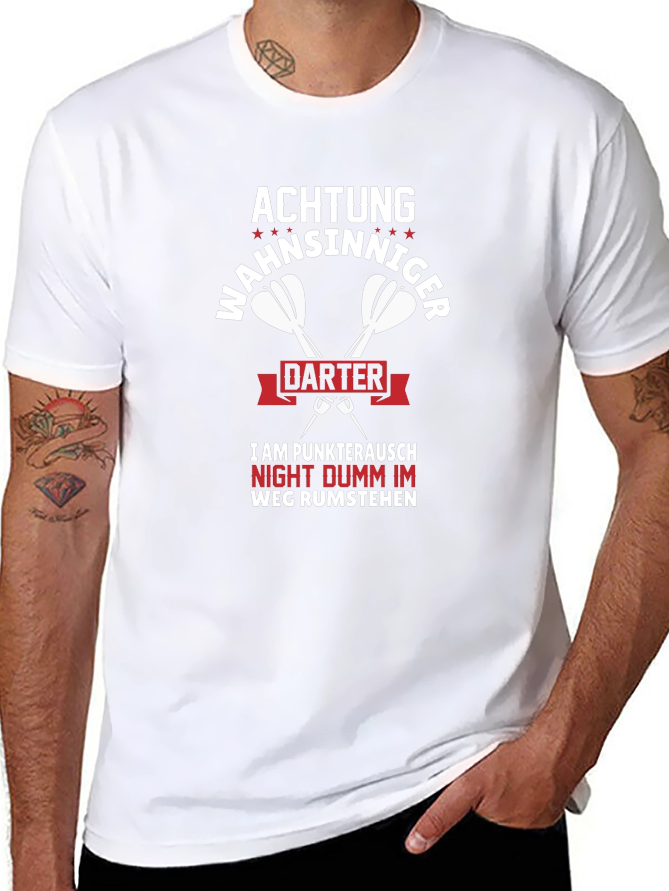 Achtung Wahnsinniger Darter Tee