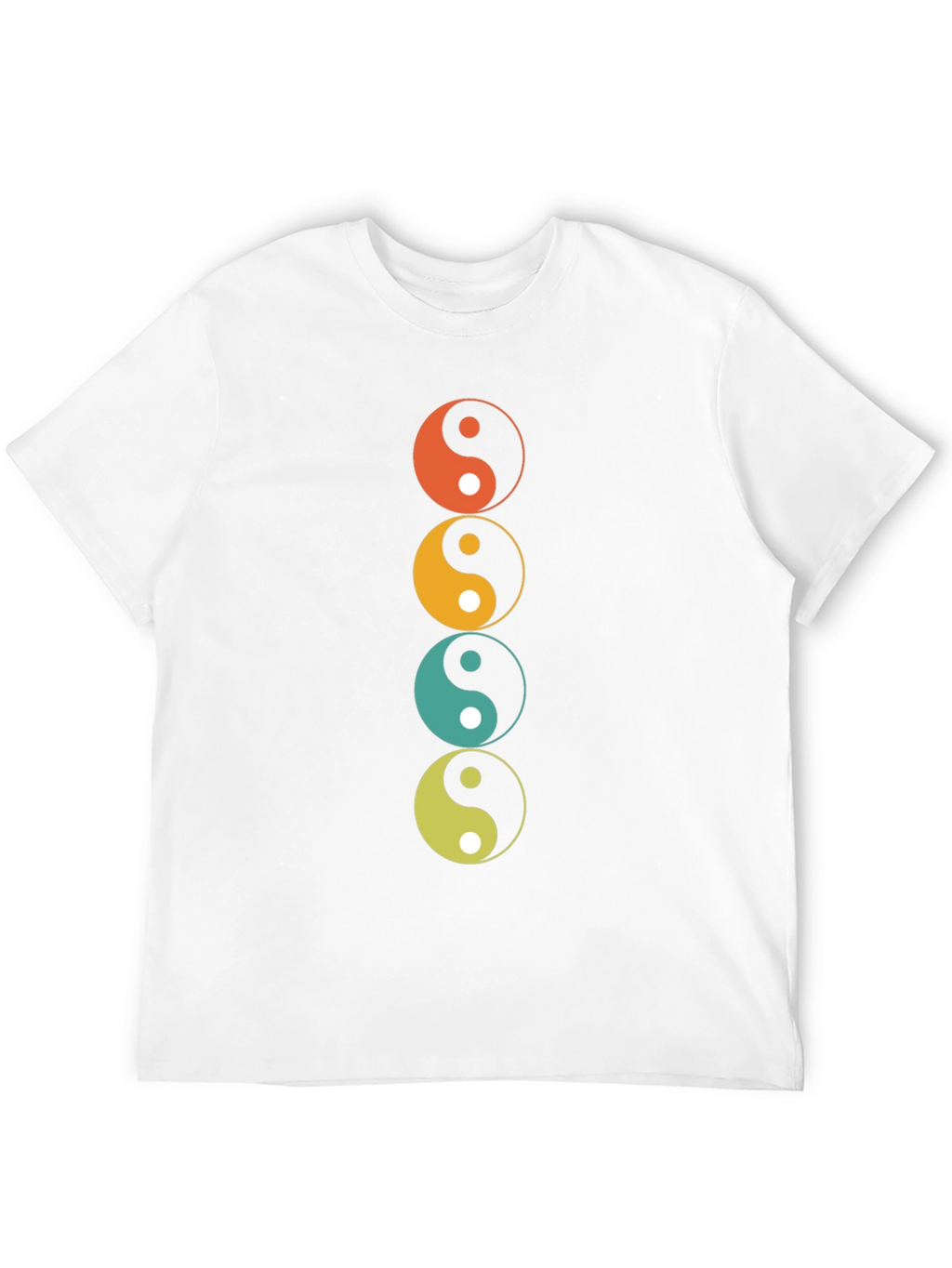Yin Yang T-Shirt Retro Style