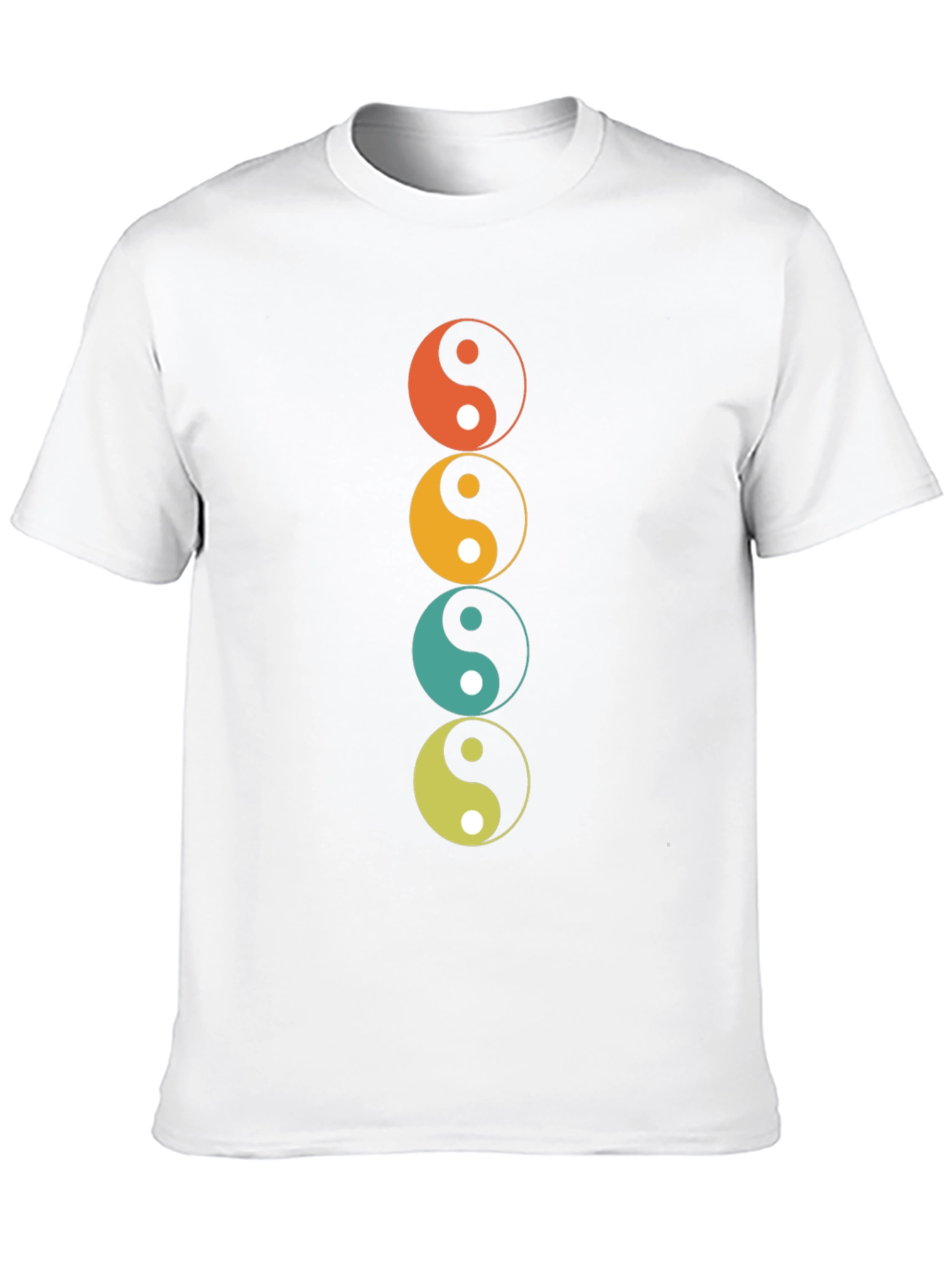 Yin Yang T-Shirt Retro Style