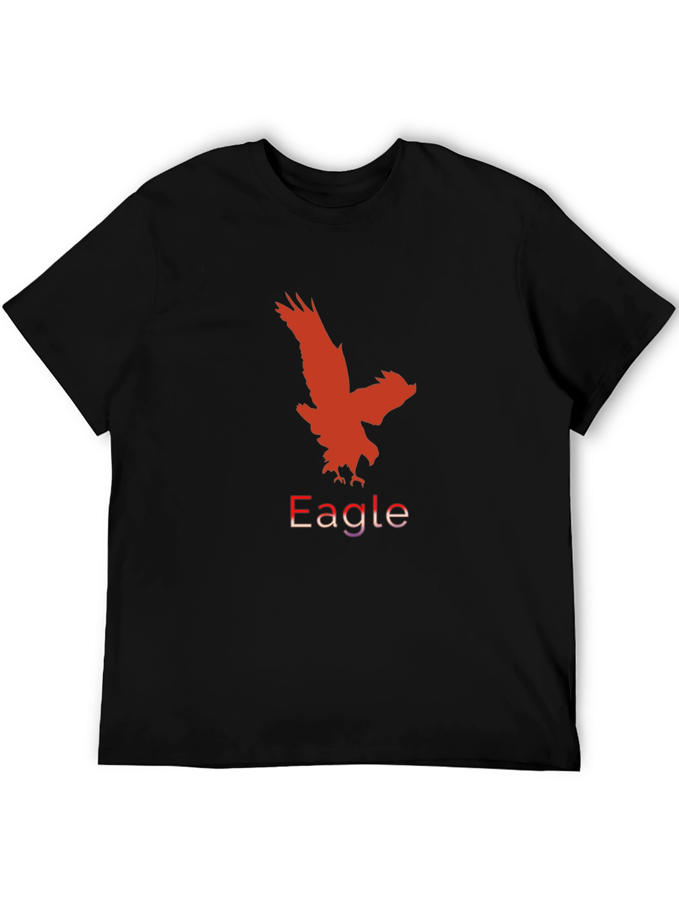 Black Eagle Graphic Tee for Men