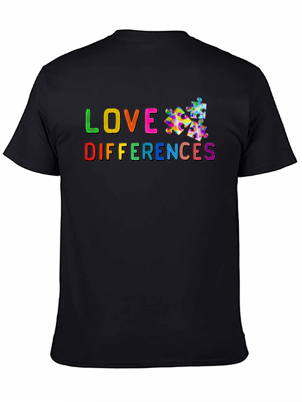 Love Differences Autism Awareness T-Shirt