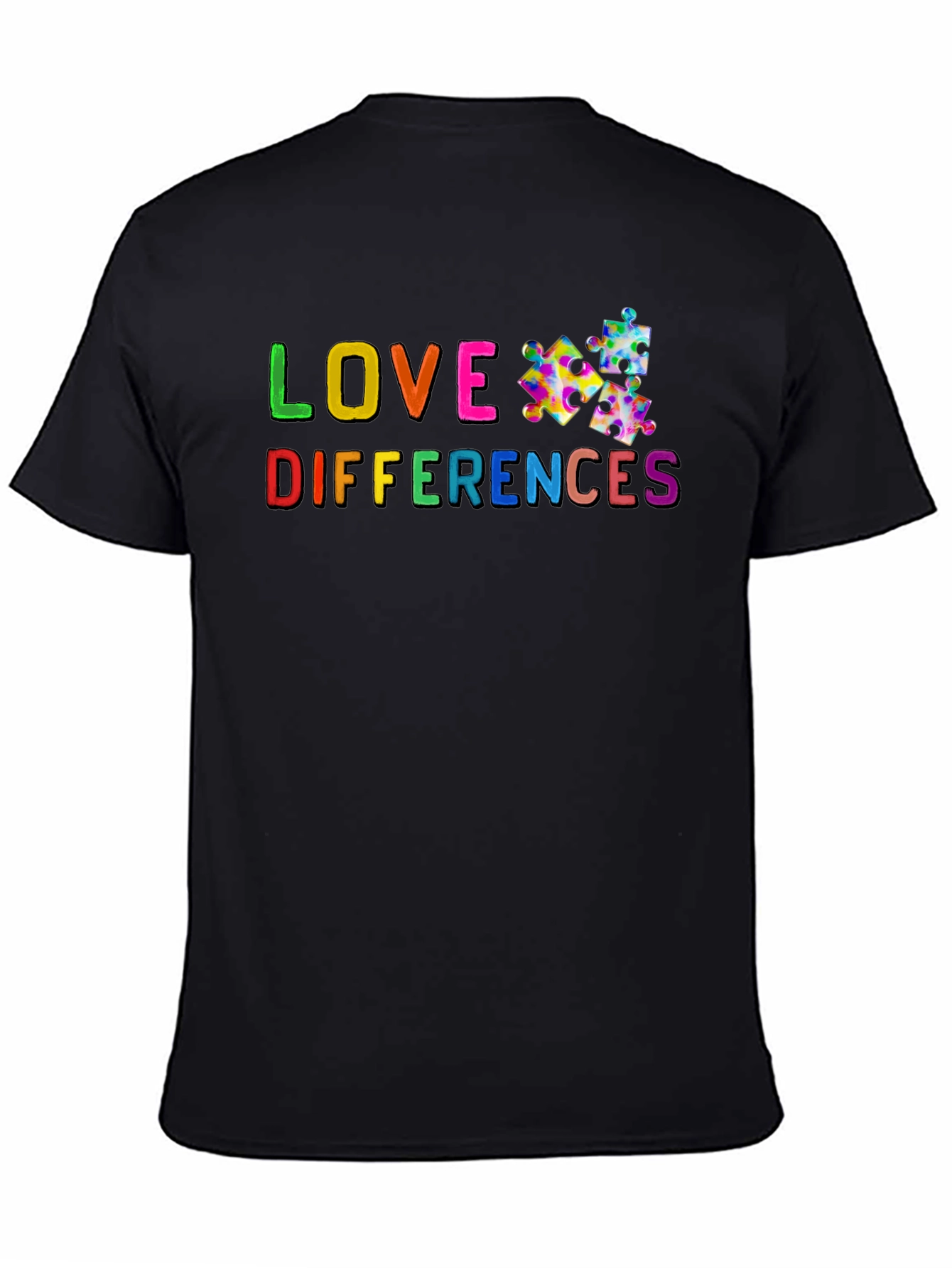 Love Differences Autism Awareness T-Shirt