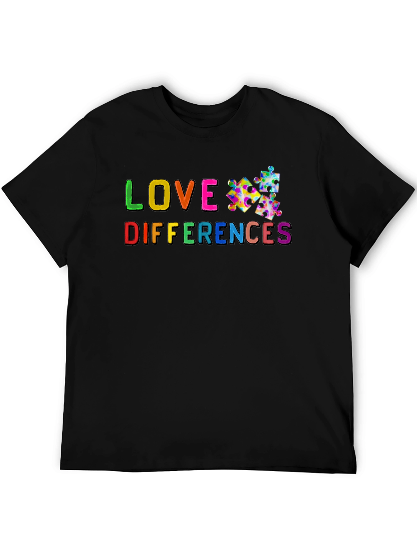Love Differences Autism Awareness T-Shirt