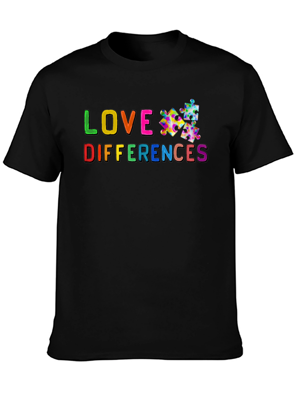 Love Differences Autism Awareness T-Shirt