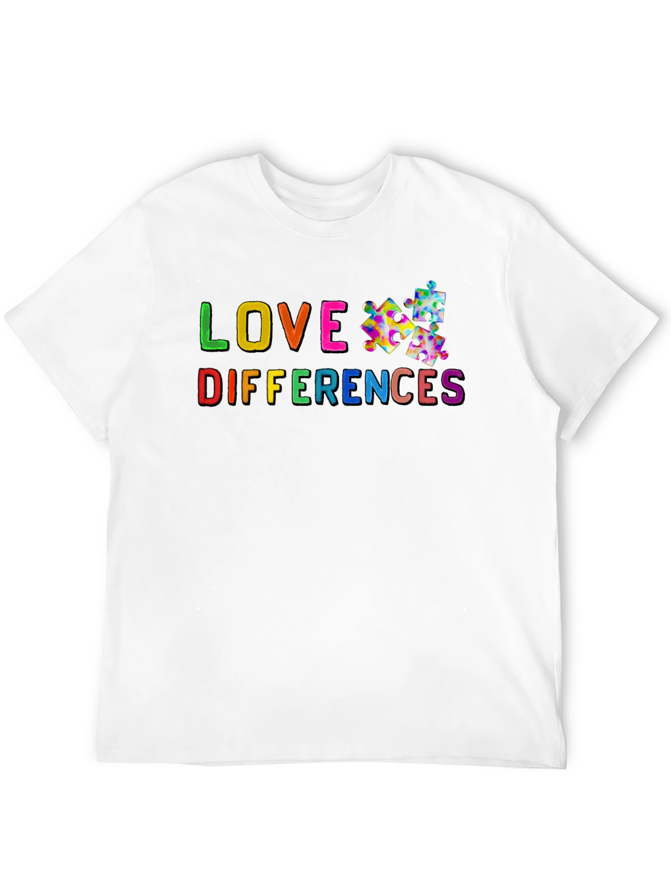 Love Differences Autism Awareness T-Shirt