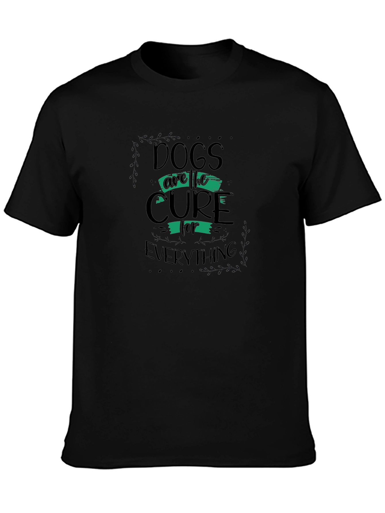 Dogs Are The Cure Graphic T-Shirt