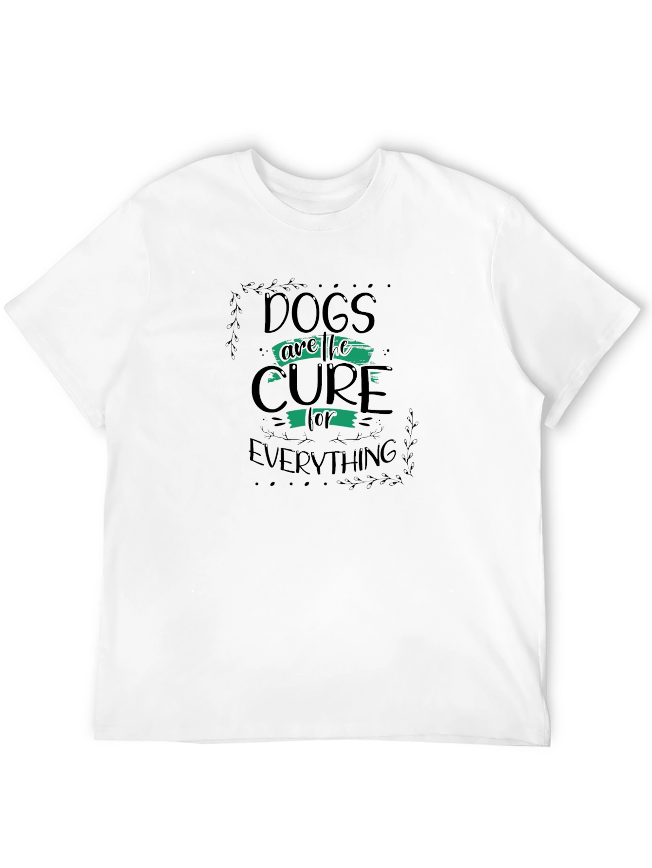 Dogs Are The Cure Graphic T-Shirt