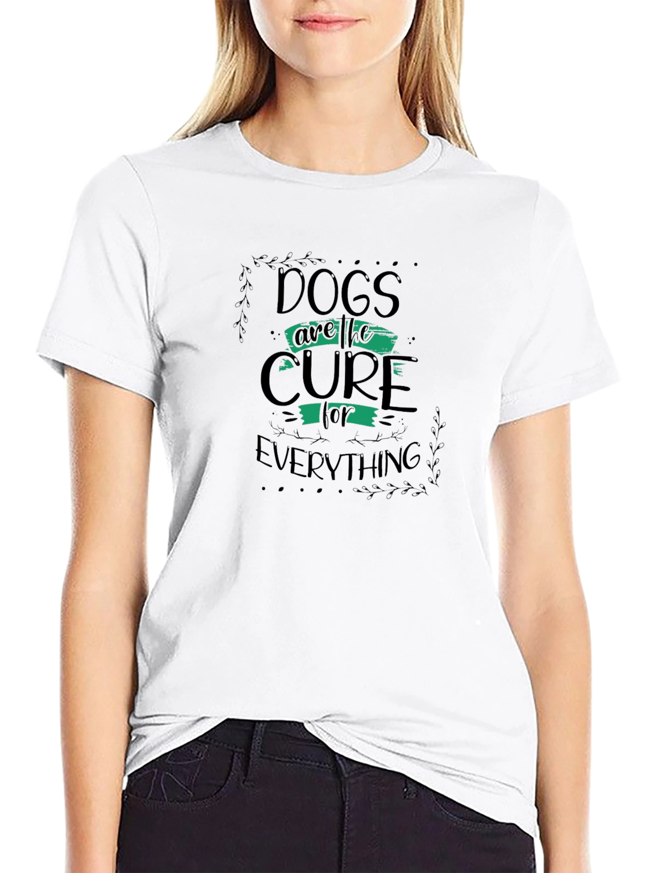 Dogs Are The Cure Graphic T-Shirt