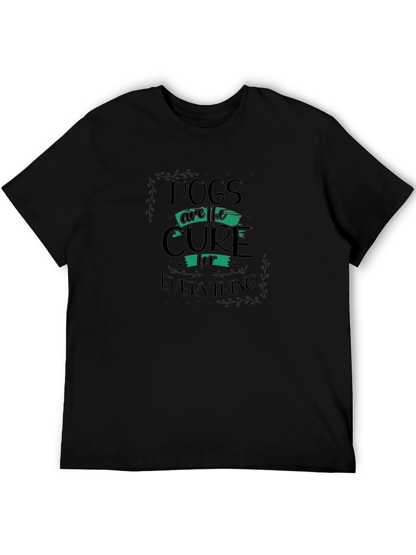 Dogs Are The Cure Graphic T-Shirt