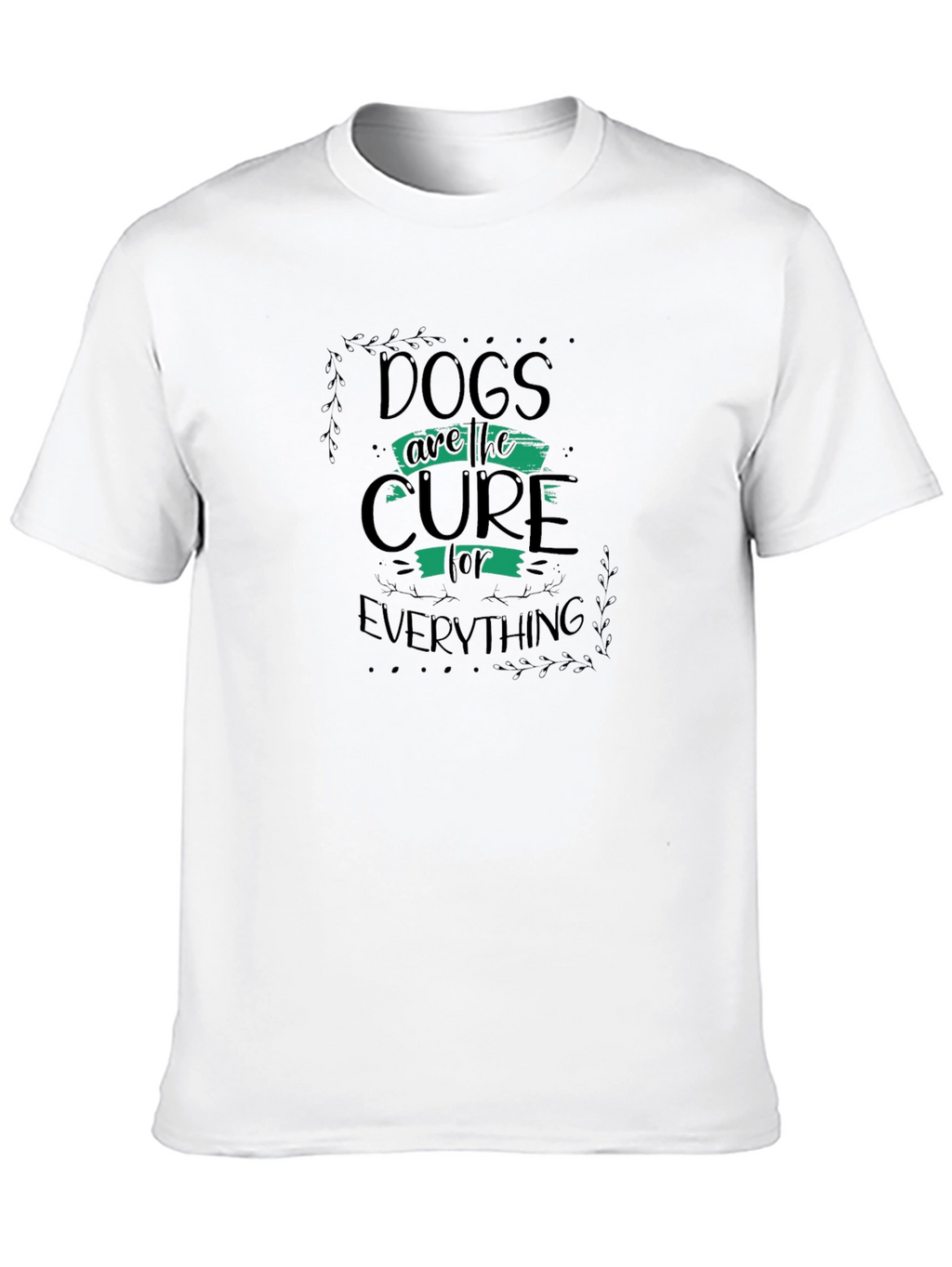 Dogs Are The Cure Graphic T-Shirt