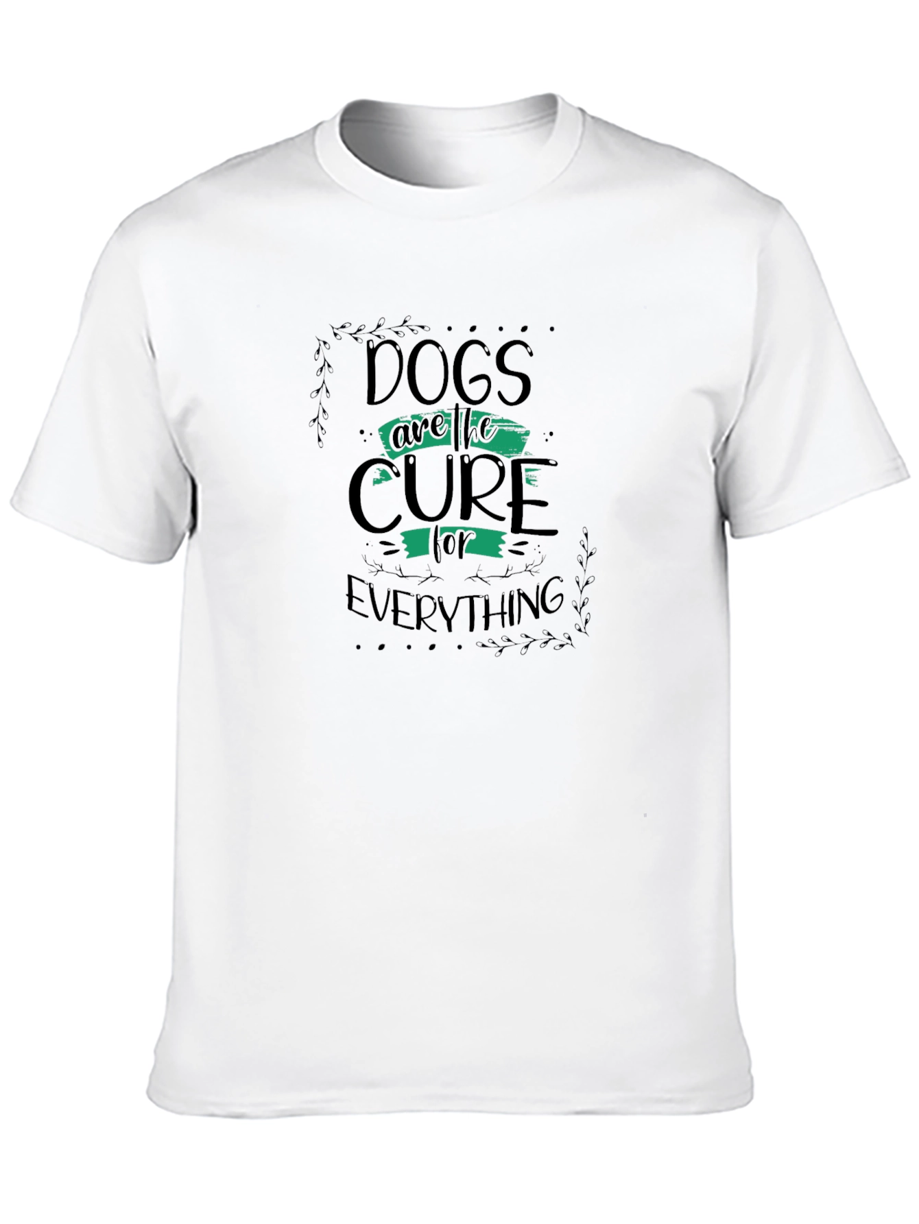 Dogs Are The Cure Graphic T-Shirt