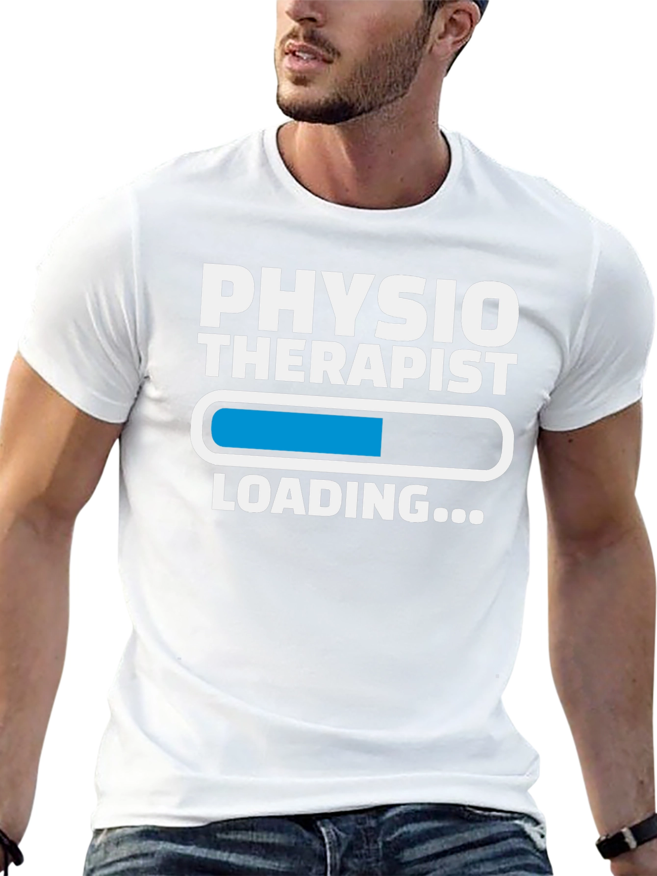 Physio Therapist Loading Graphic T-Shirt