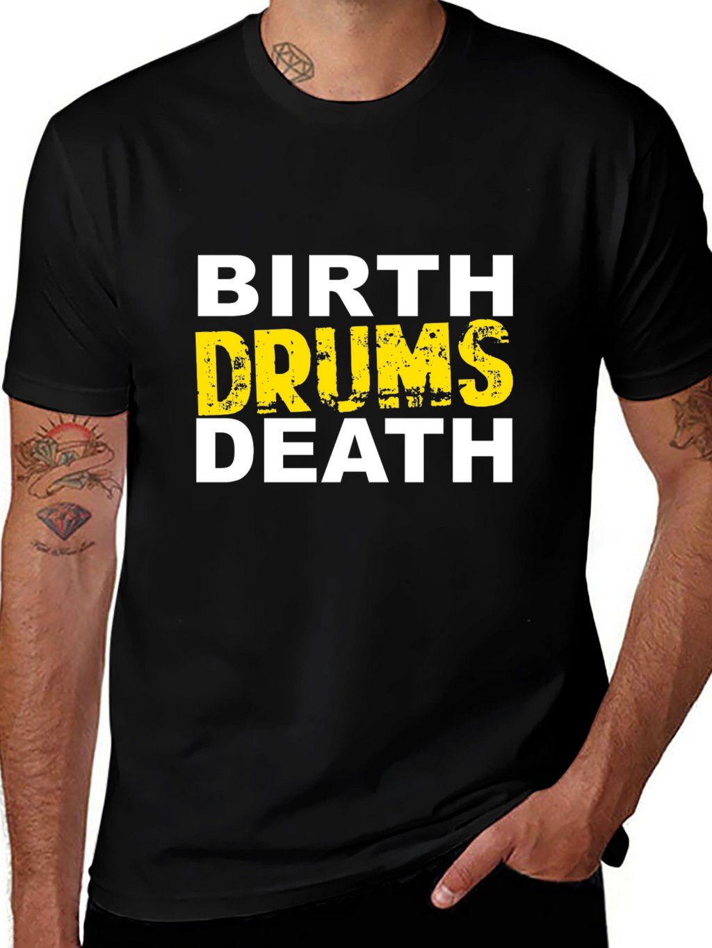 Birth Drums Death Graphic Tee