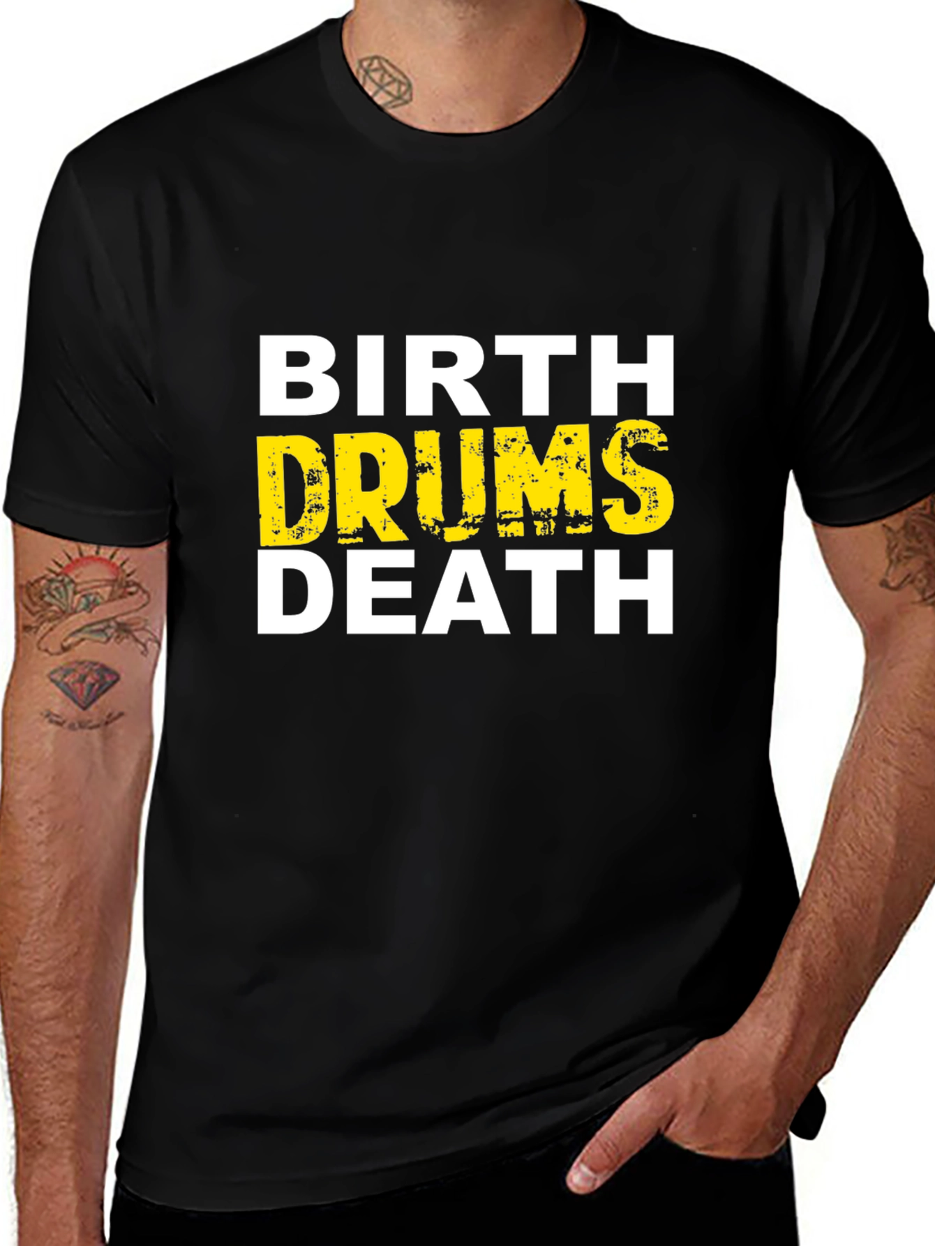 Birth Drums Death Graphic Tee
