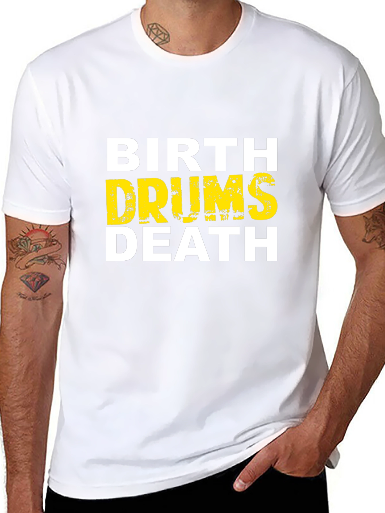 Birth Drums Death Graphic Tee