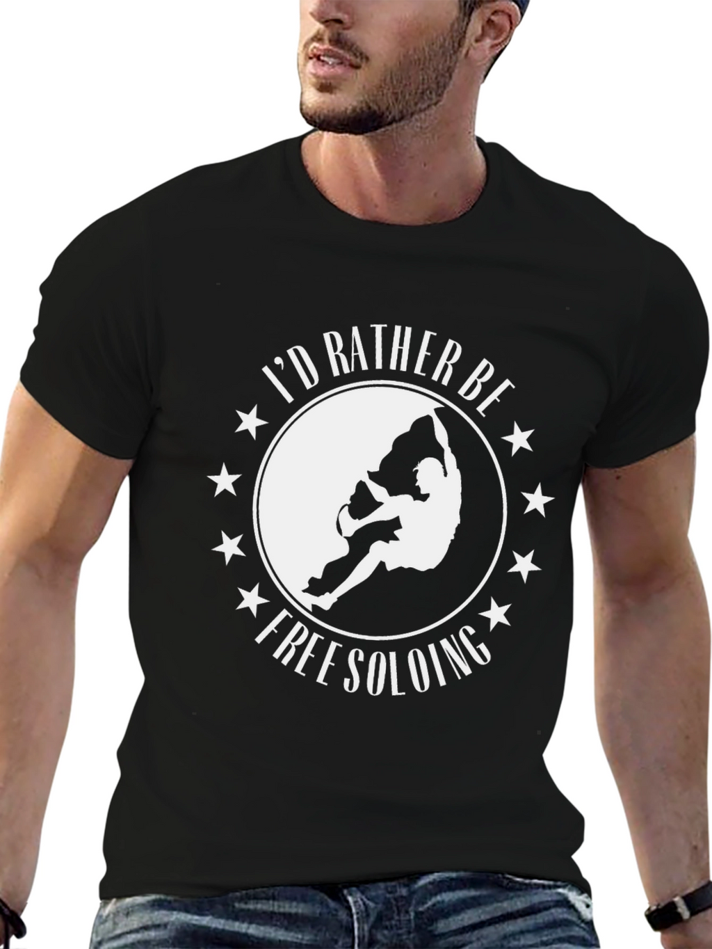 Free Soloing T-Shirt - Rock Climbing Apparel