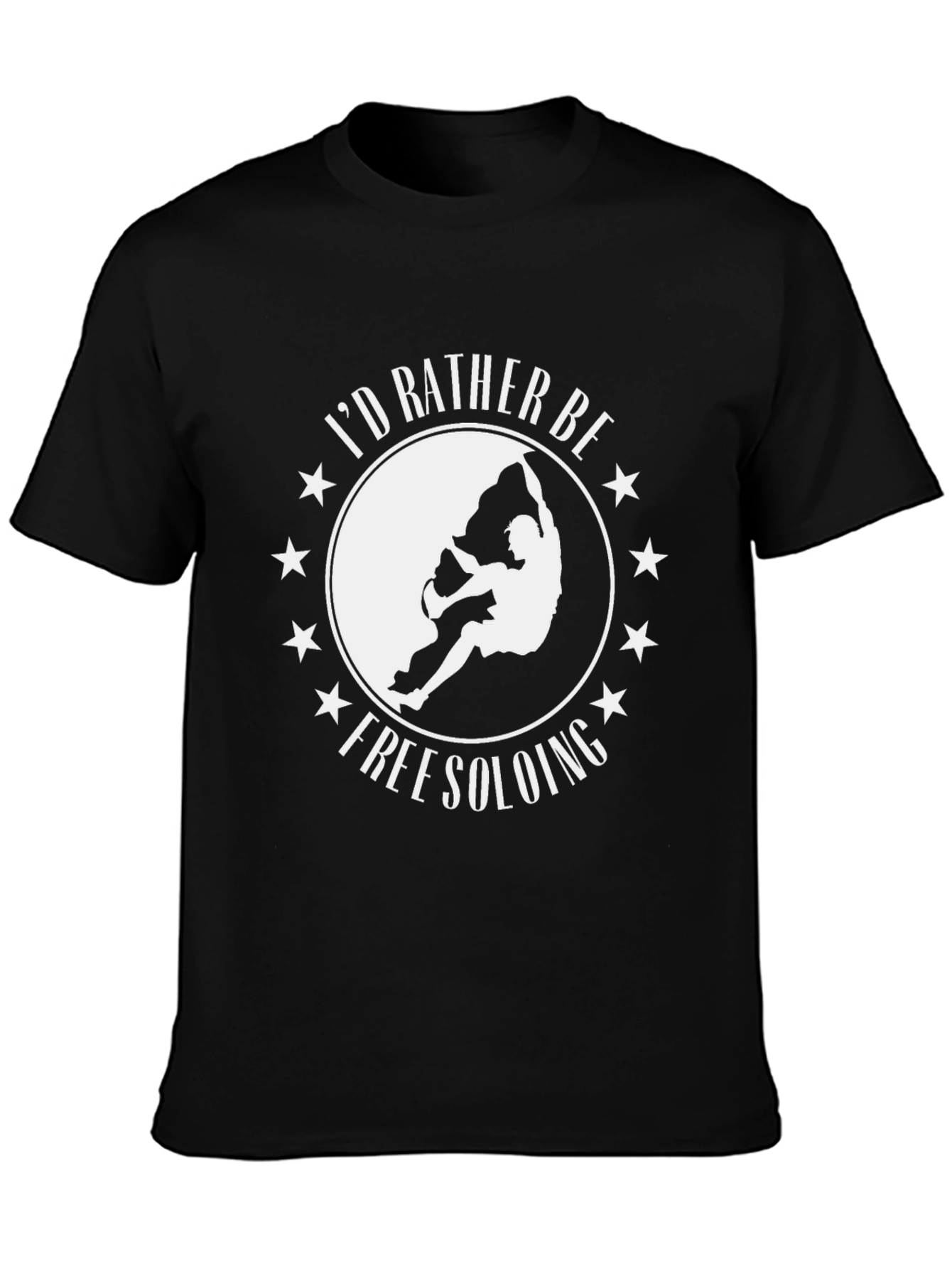 Free Soloing T-Shirt - Rock Climbing Apparel