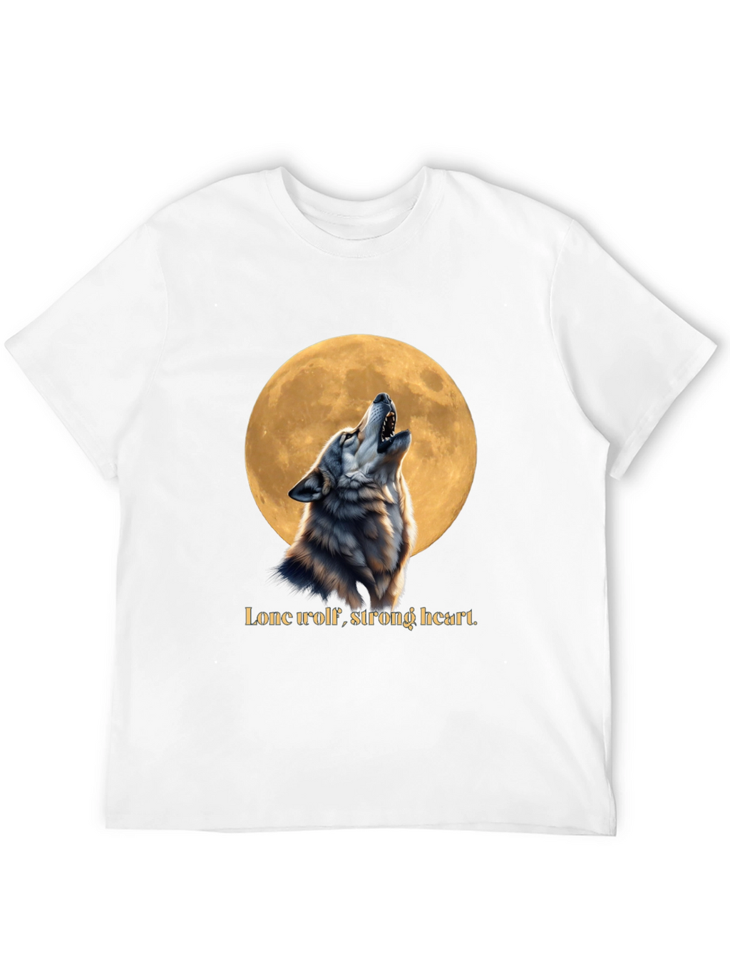 Lone Wolf Strong Heart T-Shirt