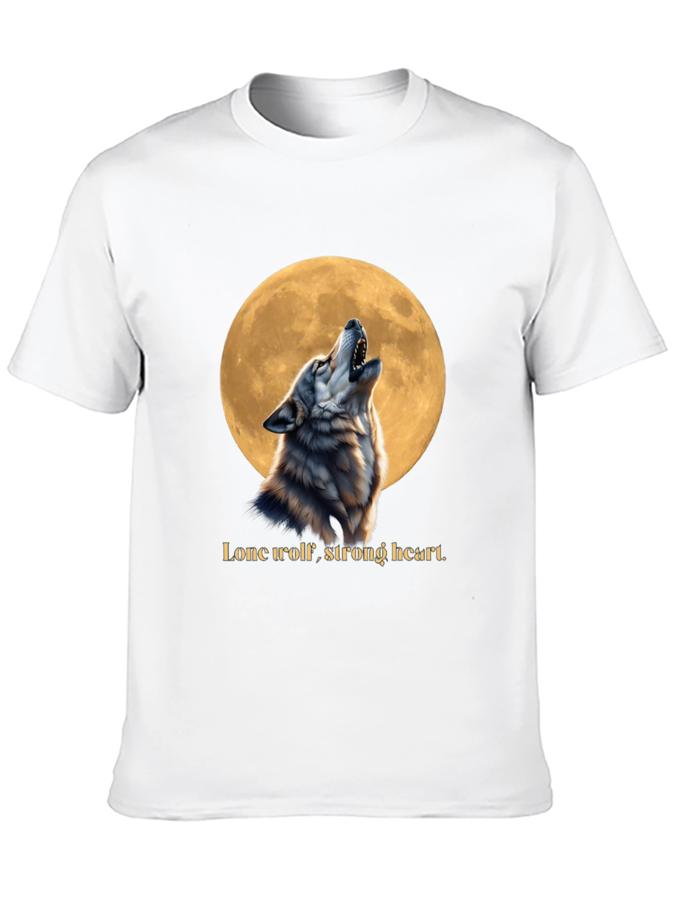 Lone Wolf Strong Heart T-Shirt