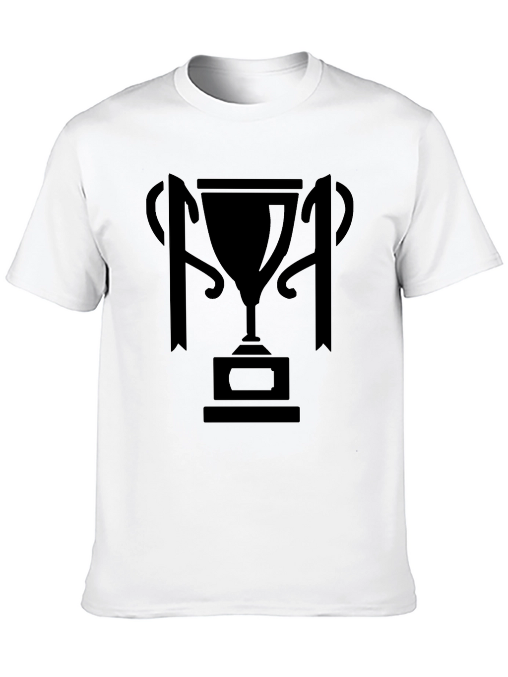 Trophy Graphic Tee - Mens Premium Black T-Shirt