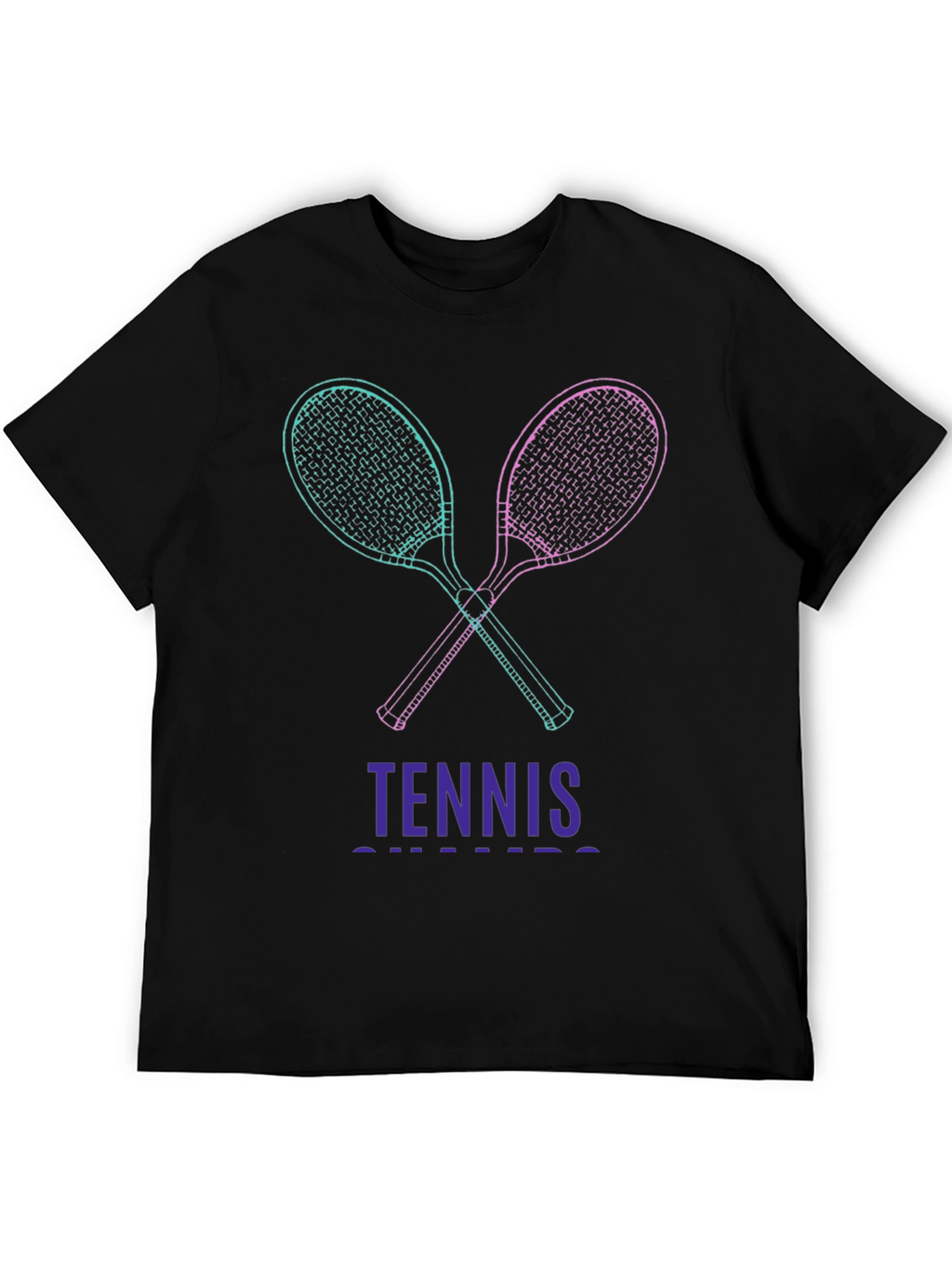 Tennis Racquet Graphic T-Shirt