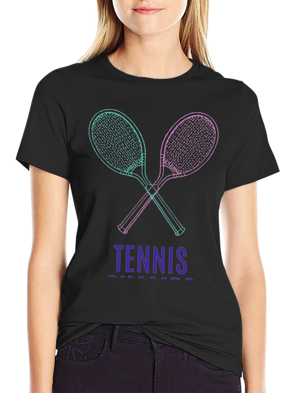Tennis Racquet Graphic T-Shirt