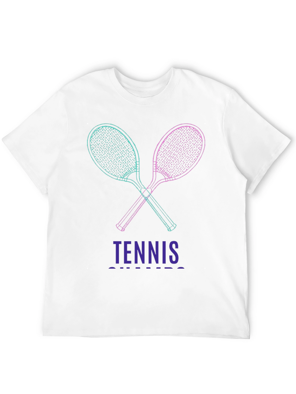 Tennis Racquet Graphic T-Shirt