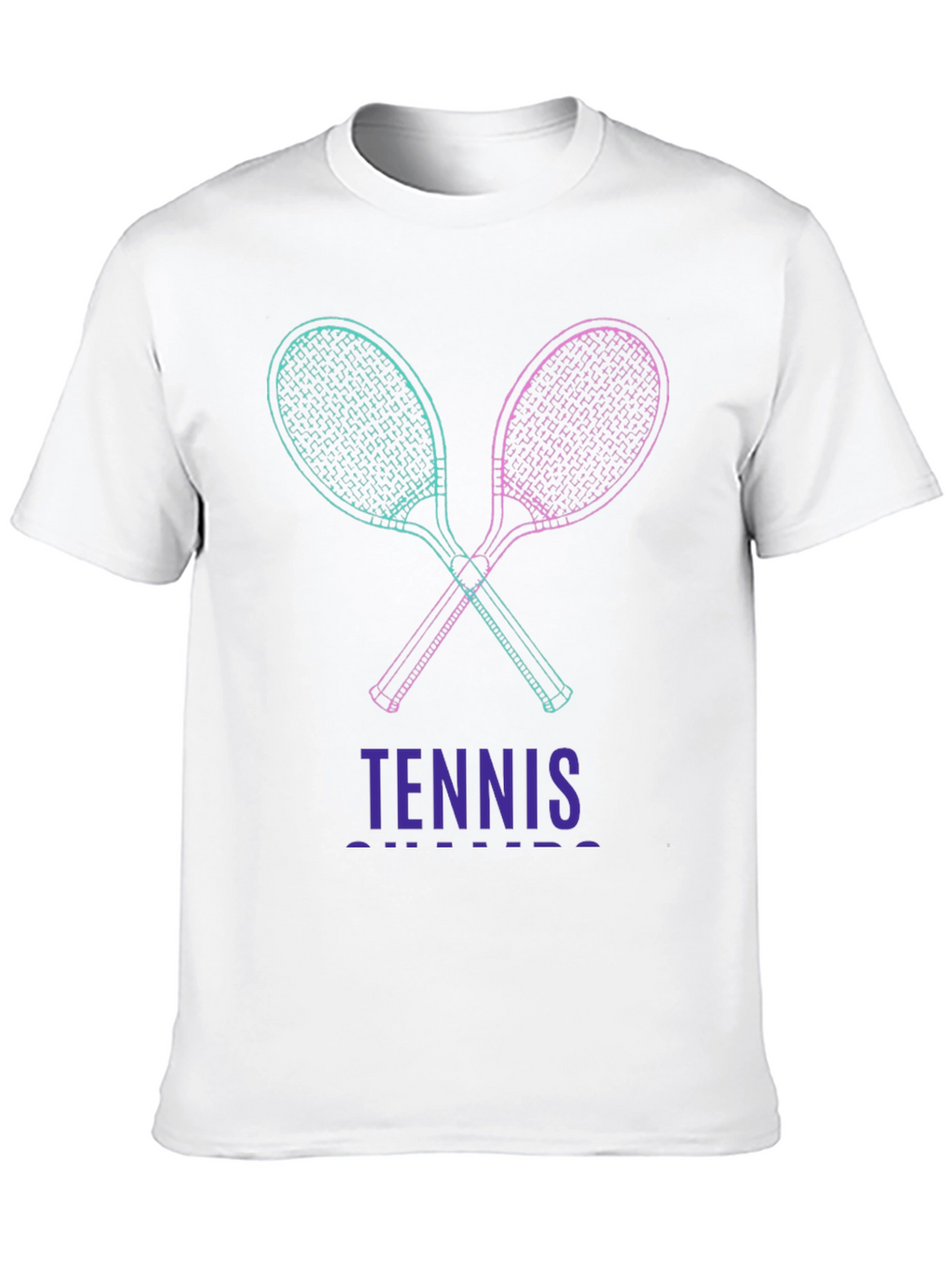 Tennis Racquet Graphic T-Shirt