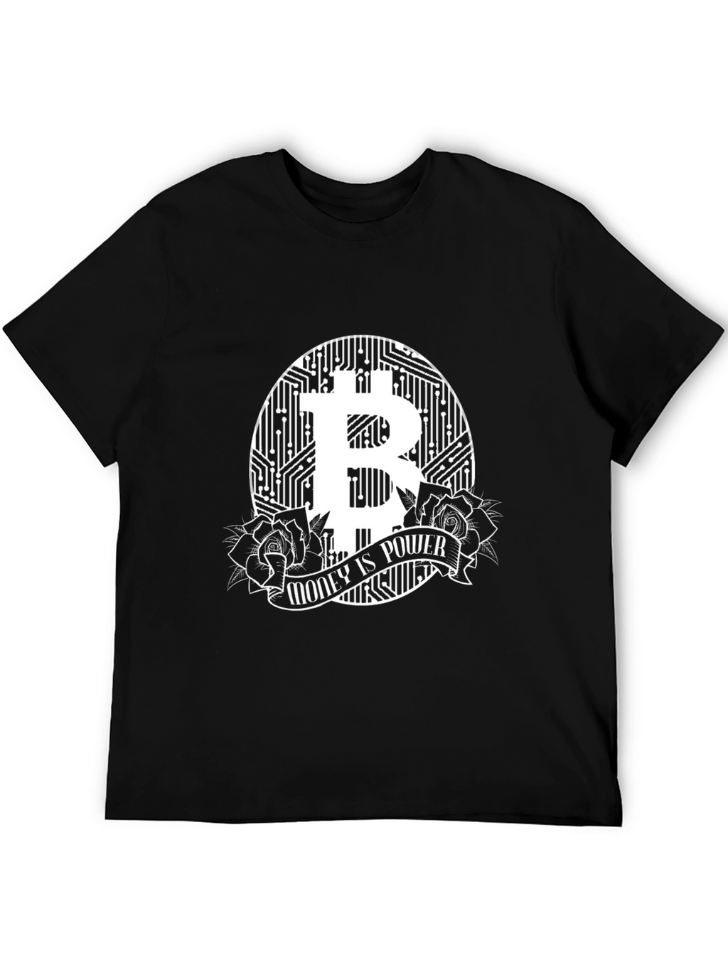Bitcoin Money is Power Graphic T-Shirt