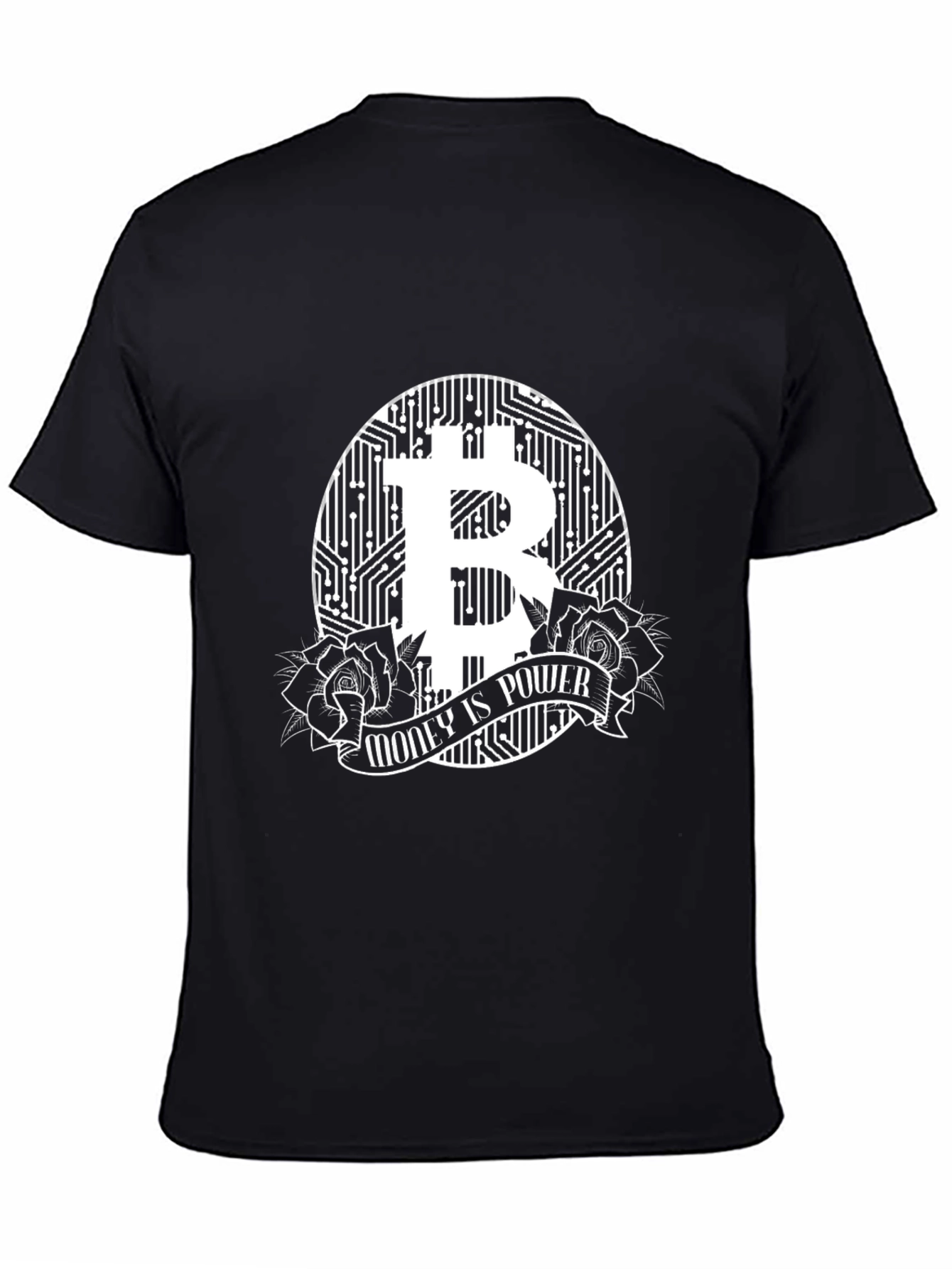 Bitcoin Money is Power Graphic T-Shirt