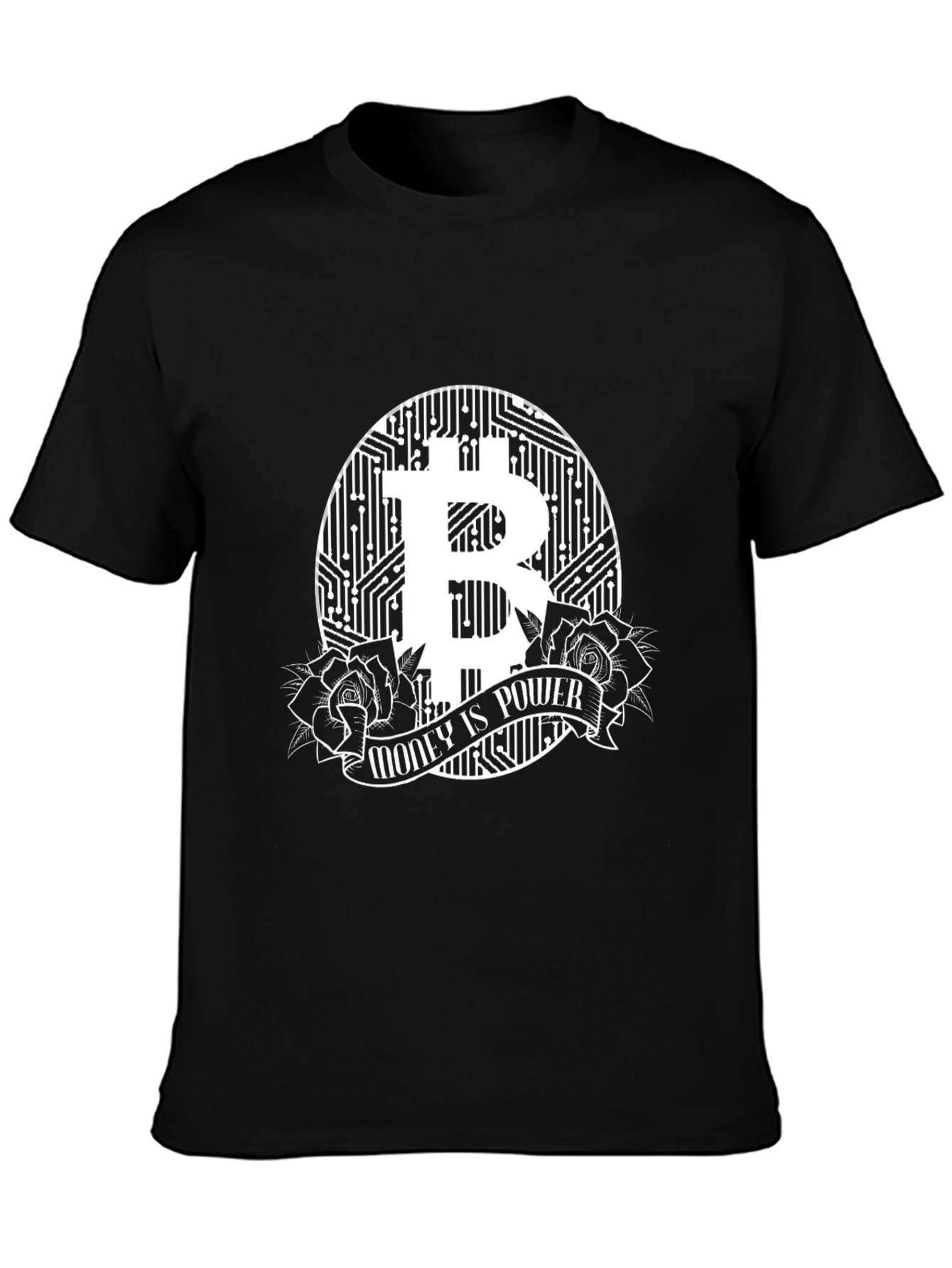 Bitcoin Money is Power Graphic T-Shirt