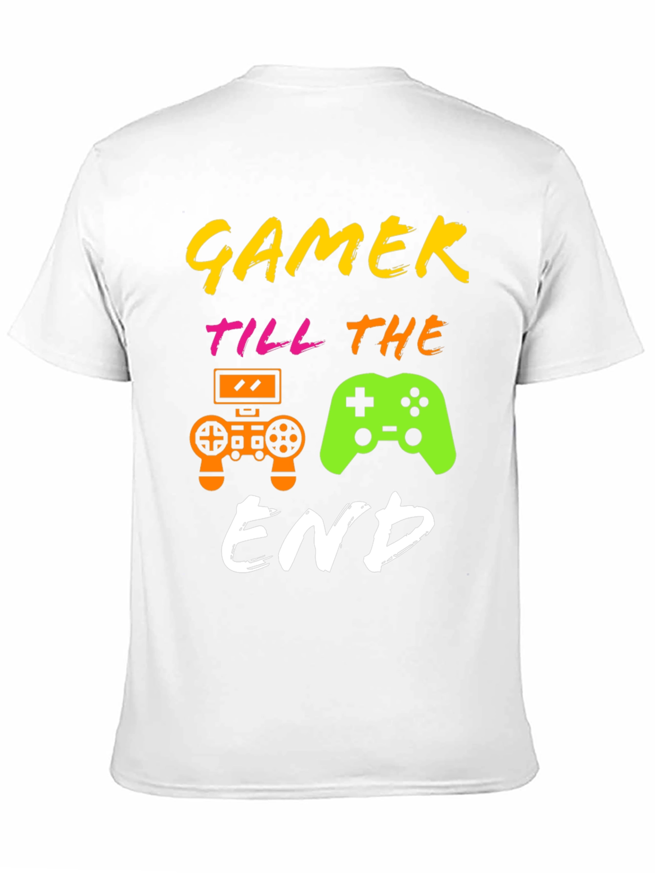 Gamer Till The End Graphic T-Shirt