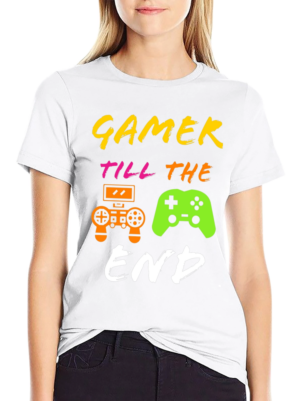 Gamer Till The End Graphic T-Shirt