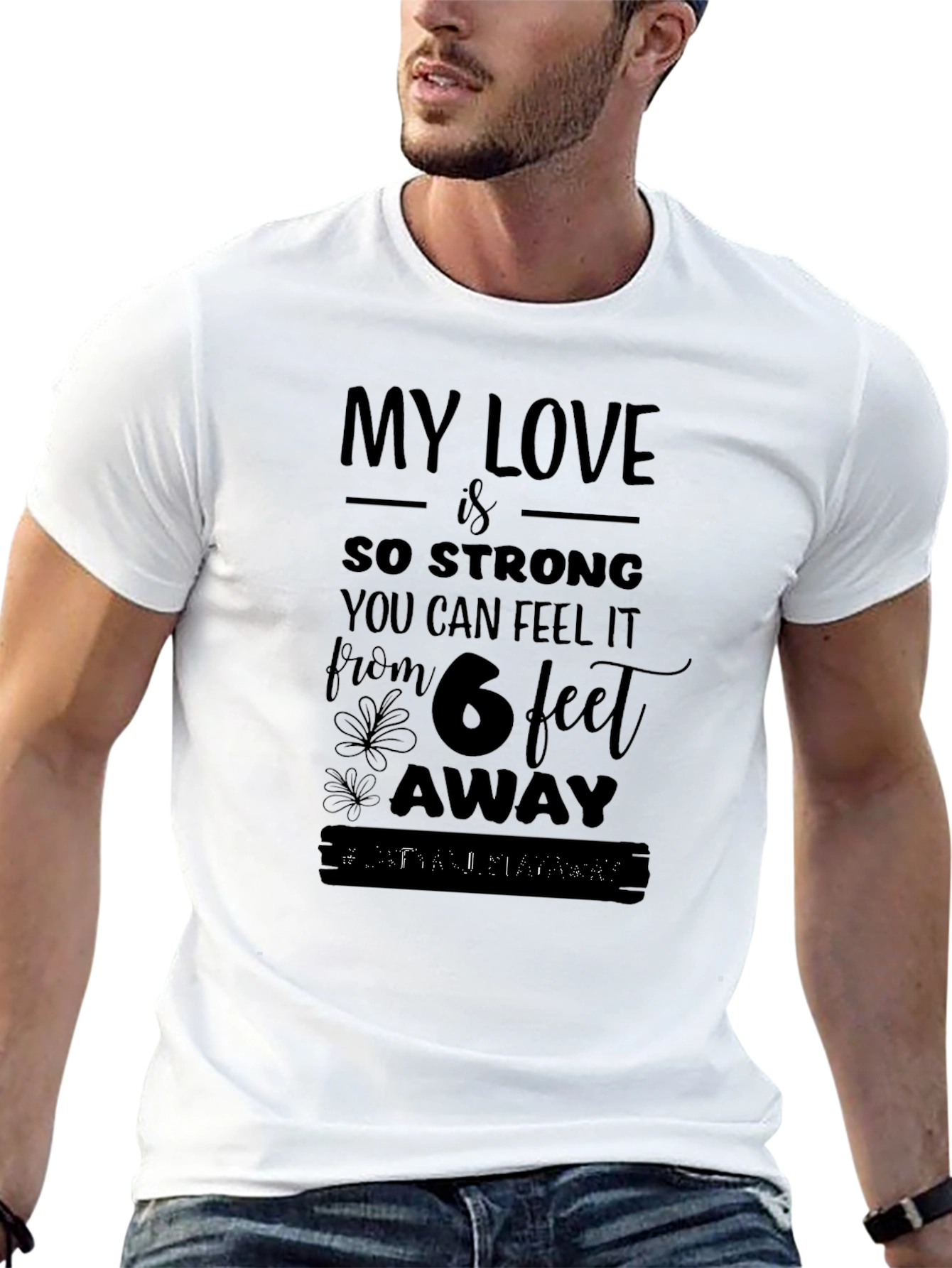 Strong Love Social Distancing T-Shirt