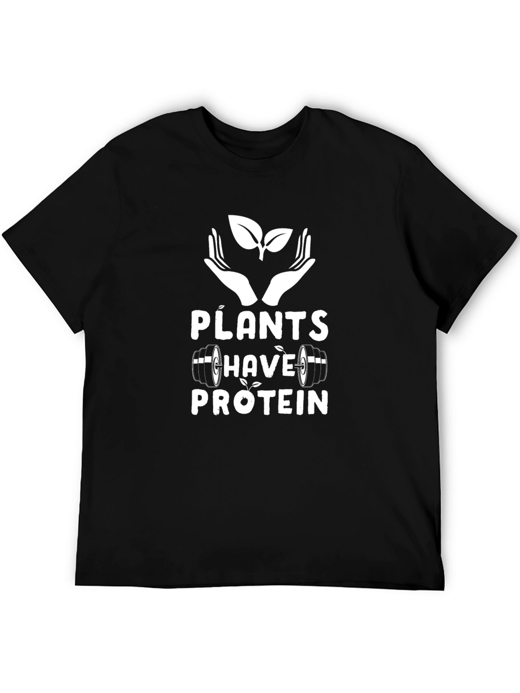 Plants Have Protein T-Shirt - Vegan Fitness Tee