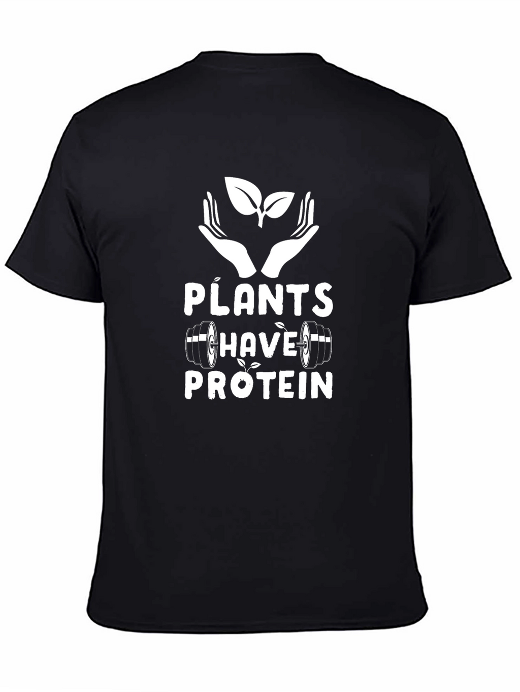 Plants Have Protein T-Shirt - Vegan Fitness Tee