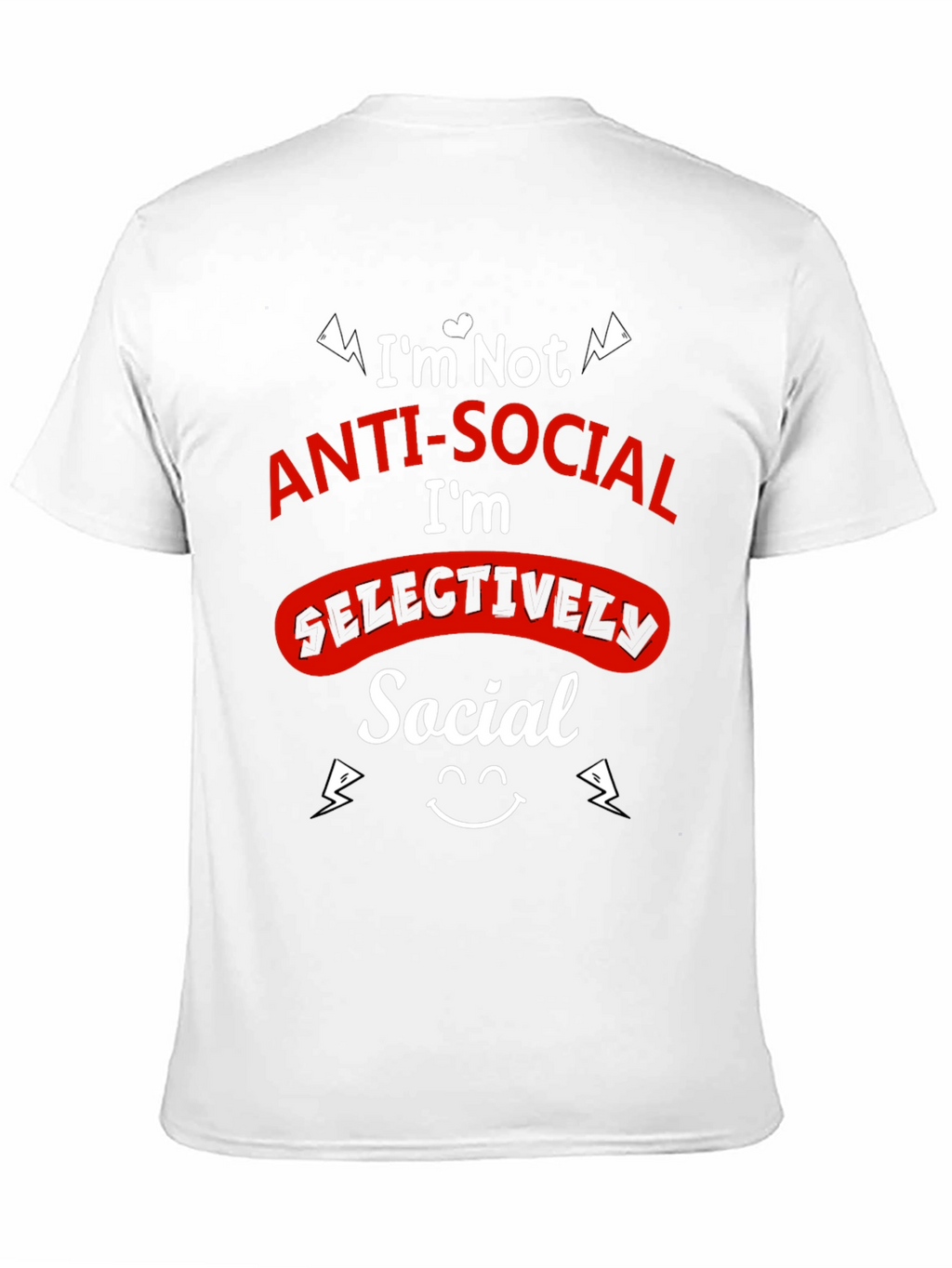 Selectively Social Graphic Tee - Black