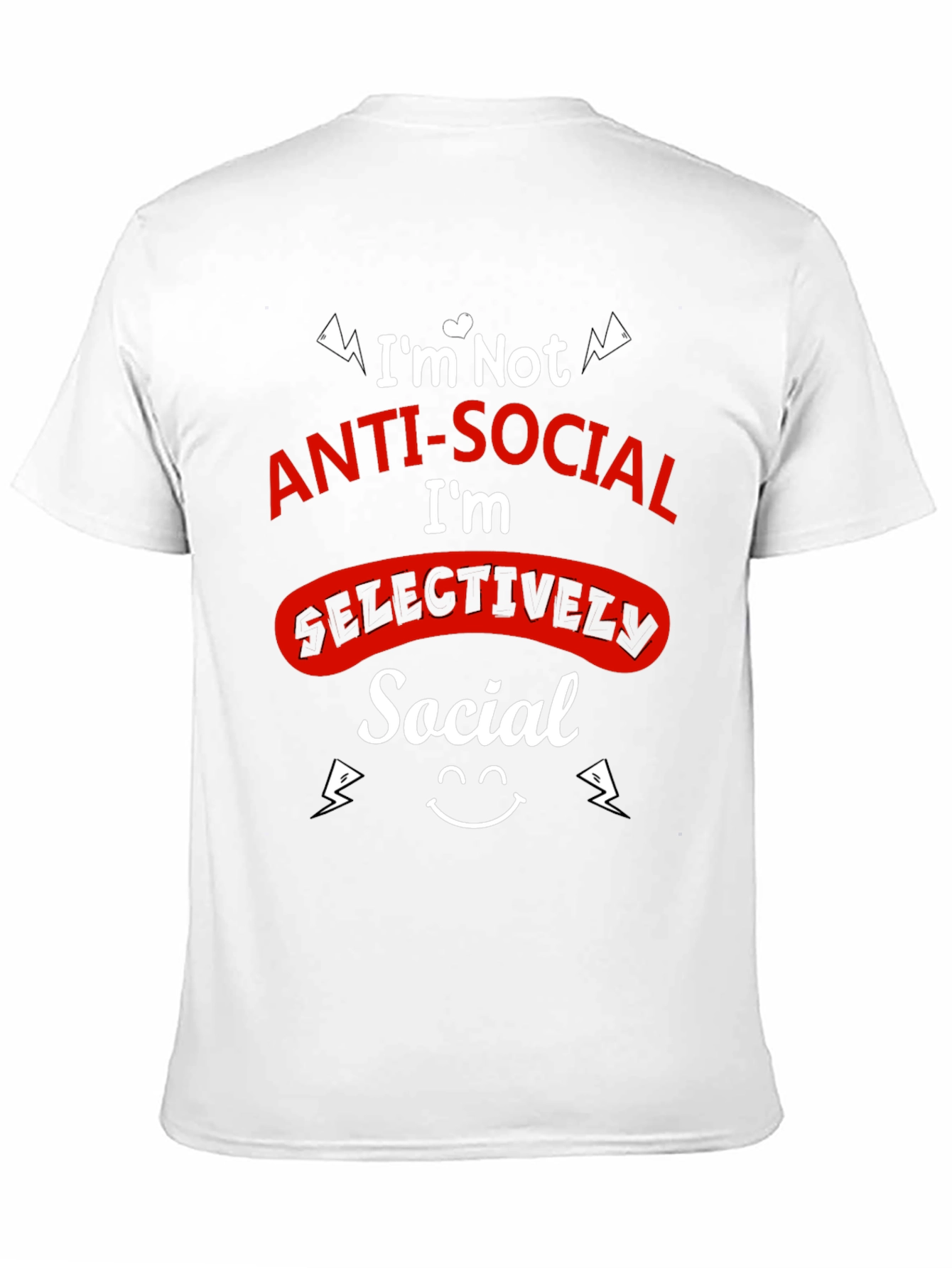 Selectively Social Graphic Tee - Black