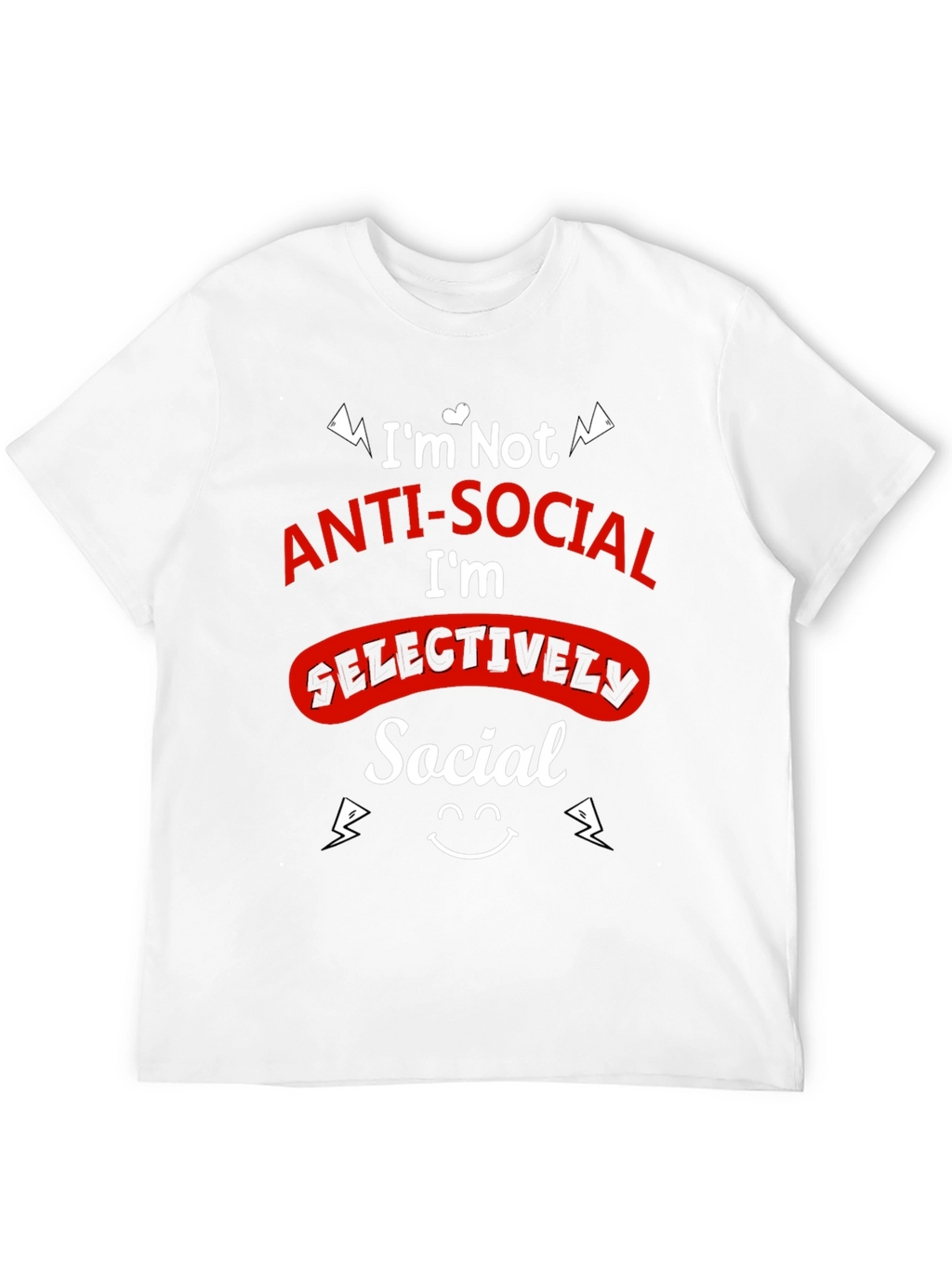 Selectively Social Graphic Tee - Black