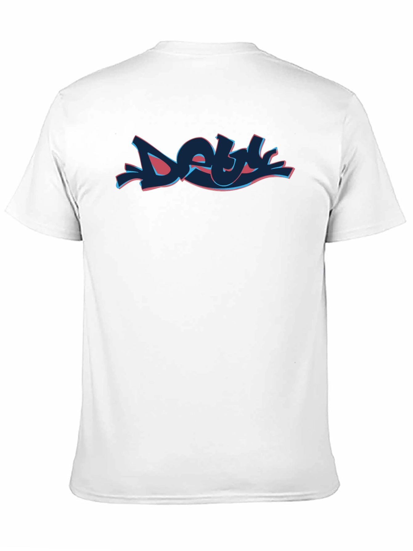 Cool Graffiti Style Black T-Shirt