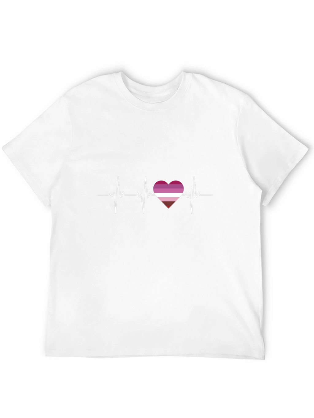 Lesbian Heartbeat T-Shirt - Pride Apparel